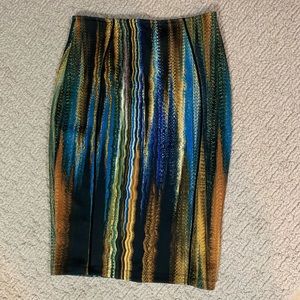 H&M Pencil Skirt, Multi-Color, Beyoncé Collab, S